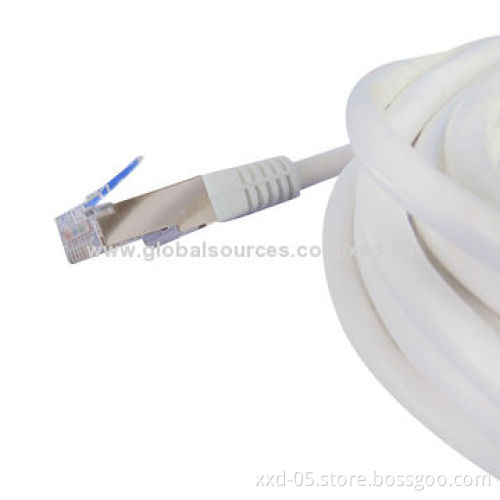 Wholesale Customized Cat6 UTP CU Flat Patch Cable, 100MHz Transmission Frequency
